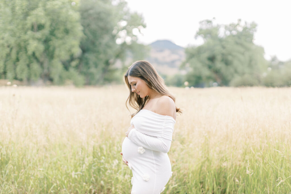 Denver outdoor maternity session